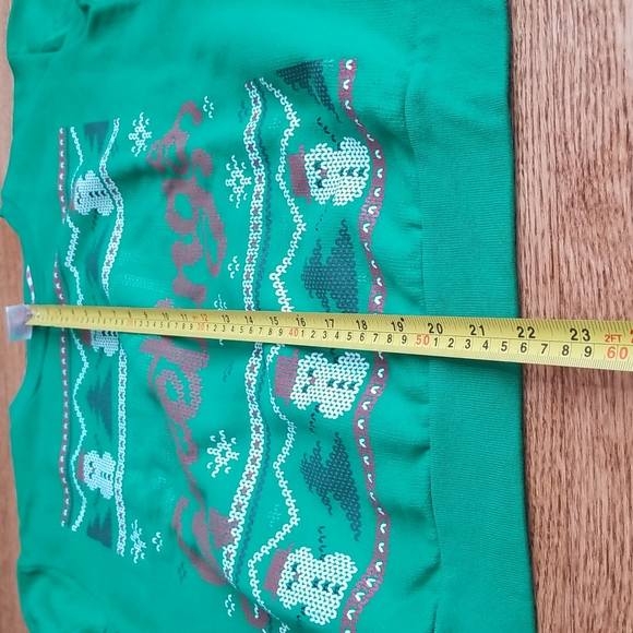 (M) Happy Holidays Seasons Greetings Holiday Graphic Sweatshirt Loungewear Cozy - Picture 4 of 9